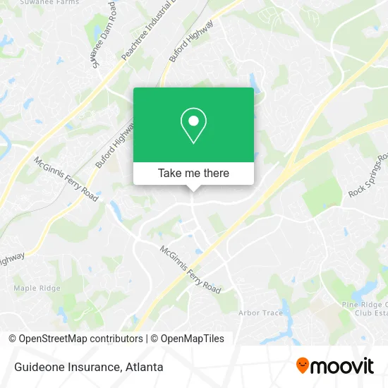Mapa de Guideone Insurance