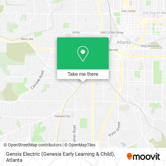 Gensis Electric (Genesis Early Learning & Child) map