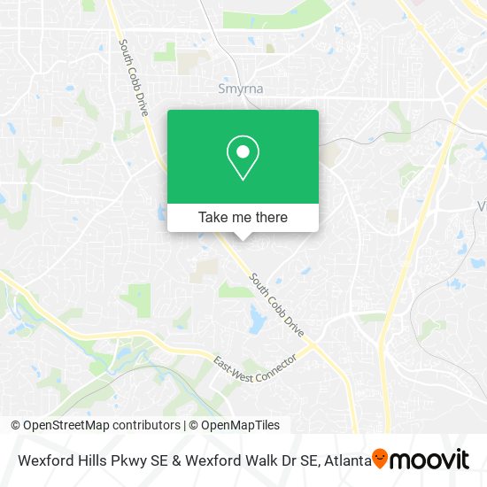 Wexford Hills Pkwy SE & Wexford Walk Dr SE map