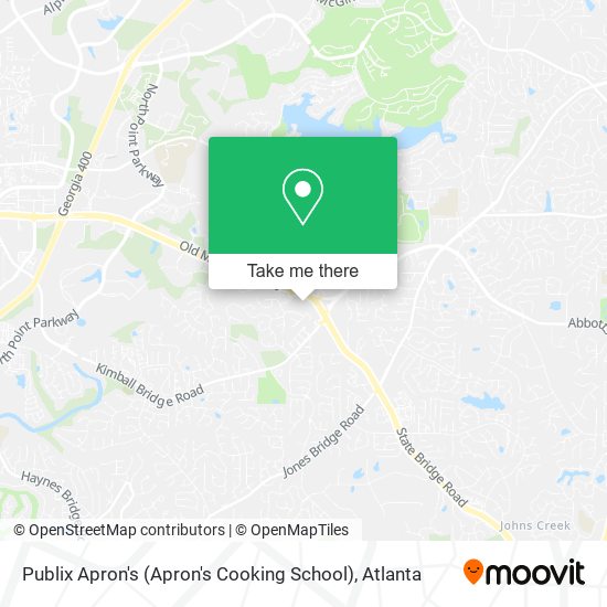 Publix Apron's (Apron's Cooking School) map