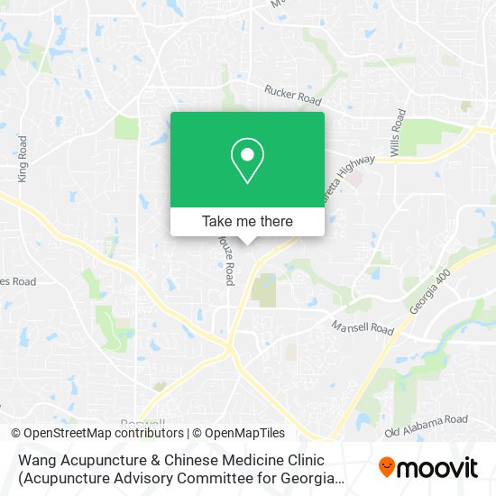 Wang Acupuncture & Chinese Medicine Clinic map