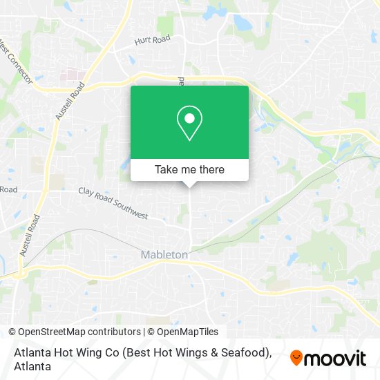 Atlanta Hot Wing Co (Best Hot Wings & Seafood) map