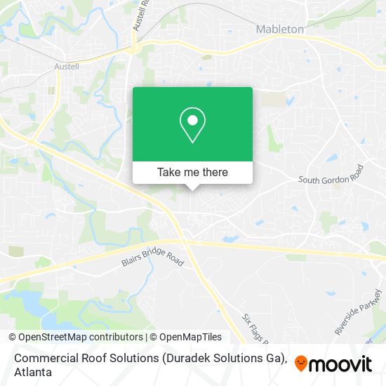 Mapa de Commercial Roof Solutions (Duradek Solutions Ga)