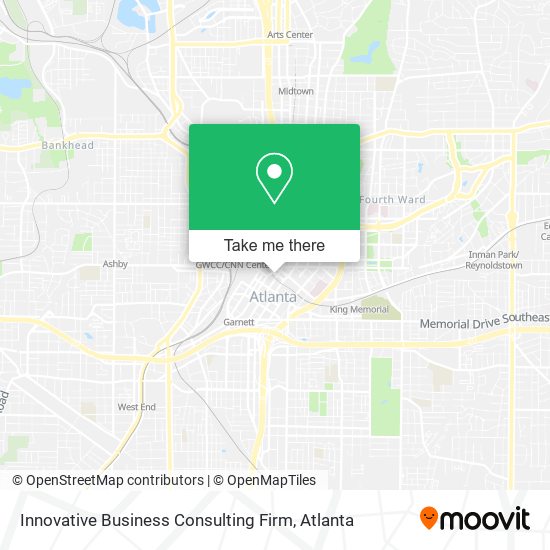 Innovative Business Consulting Firm map