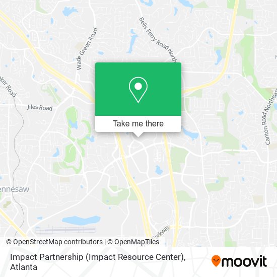 Impact Partnership (Impact Resource Center) map