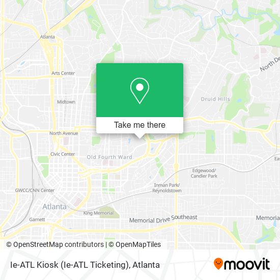 Mapa de Ie-ATL Kiosk (Ie-ATL Ticketing)