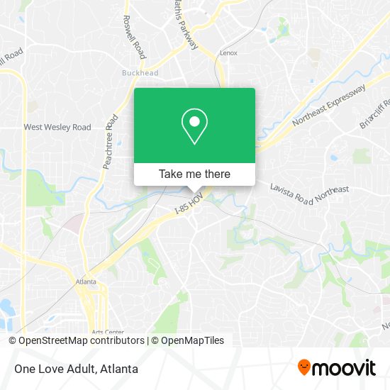 One Love Adult map