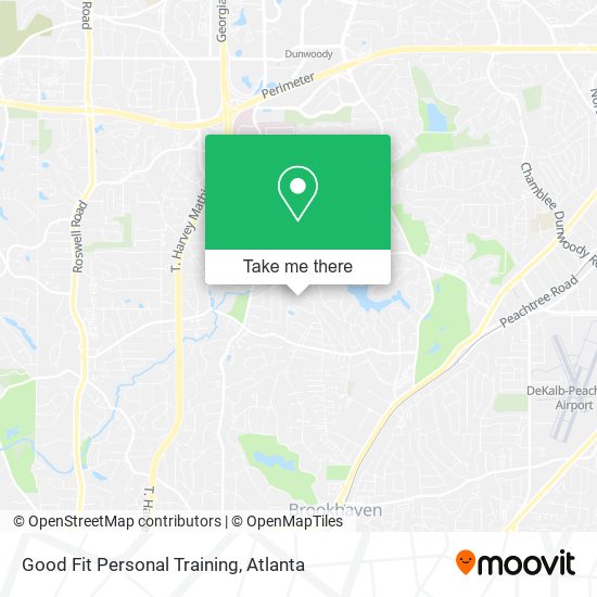 Mapa de Good Fit Personal Training