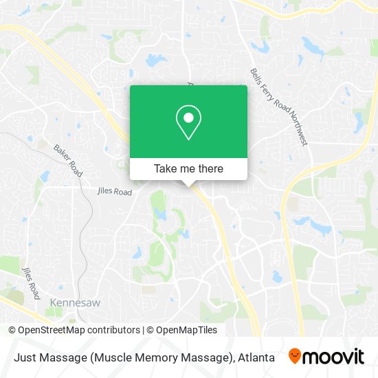 Just Massage (Muscle Memory Massage) map