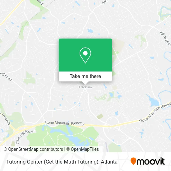 Mapa de Tutoring Center (Get the Math Tutoring)
