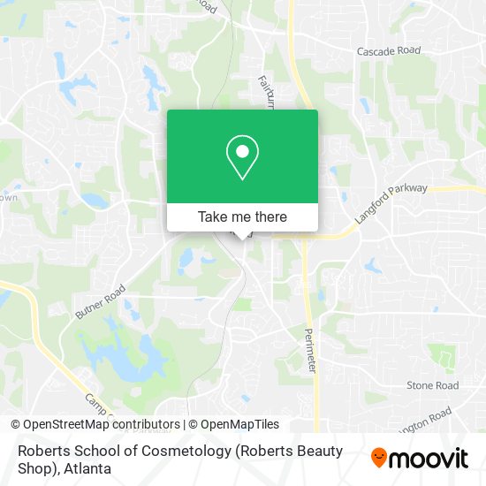 Mapa de Roberts School of Cosmetology (Roberts Beauty Shop)