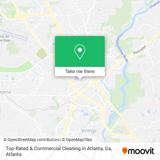 Top-Rated & Commercial Cleaning in Atlanta, Ga map
