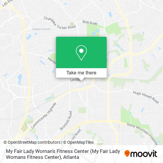 My Fair Lady Woman's Fitness Center (My Fair Lady Womans Fitness Center) map