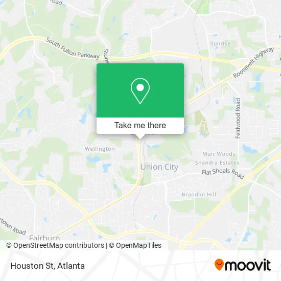 Houston St map