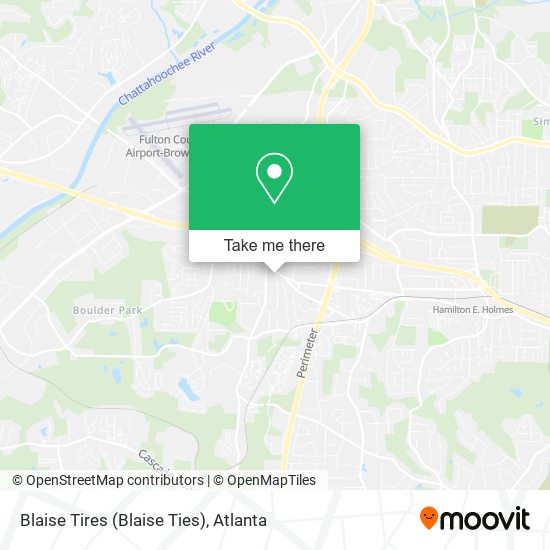 Mapa de Blaise Tires (Blaise Ties)