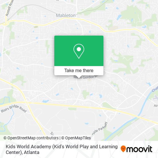 Kids World Academy (Kid's World Play and Learning Center) map