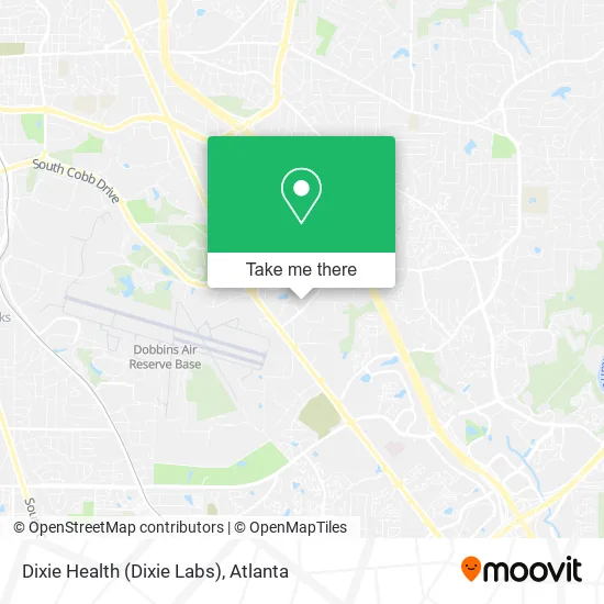 Dixie Health (Dixie Labs) map