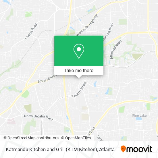 Katmandu Kitchen and Grill (KTM Kitchen) map