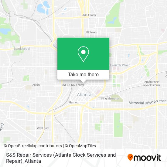 S&S Repair Services (Atlanta Clock Services and Repair) map