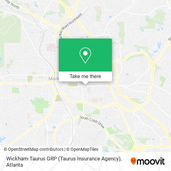 Wickham-Taurus GRP (Taurus Insurance Agency) map