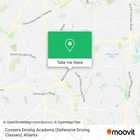 Conyers Driving Academy (Defensive Driving Classes) map