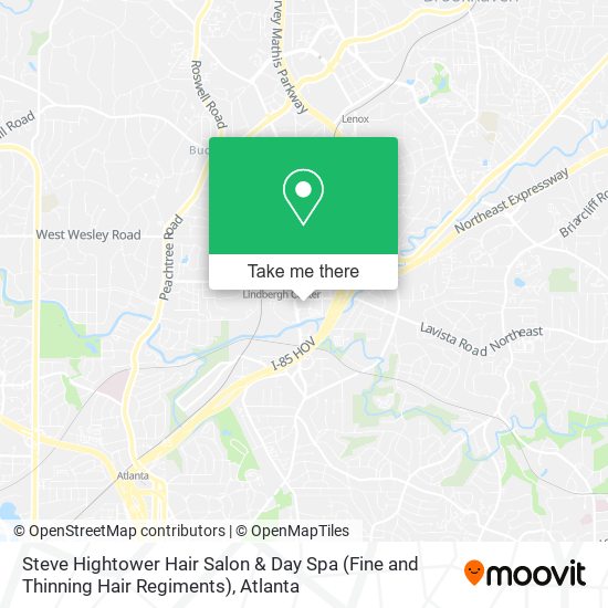 Steve Hightower Hair Salon & Day Spa (Fine and Thinning Hair Regiments) map