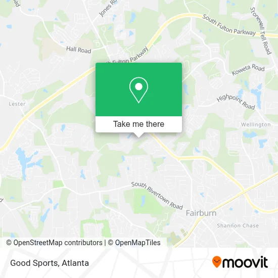 Good Sports map