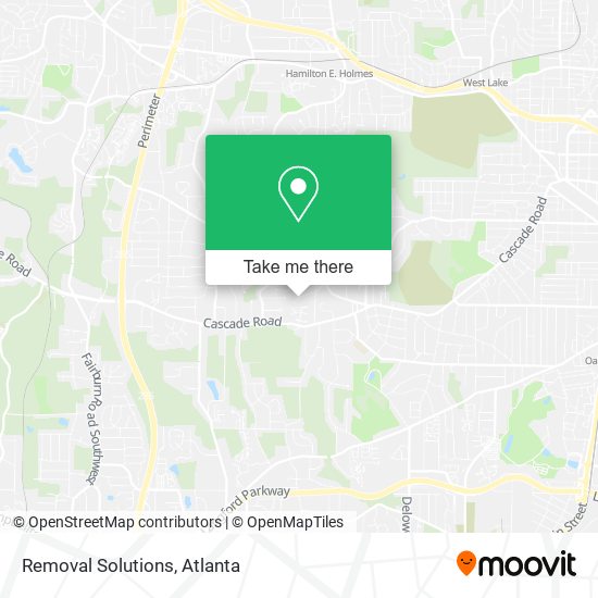 Removal Solutions map