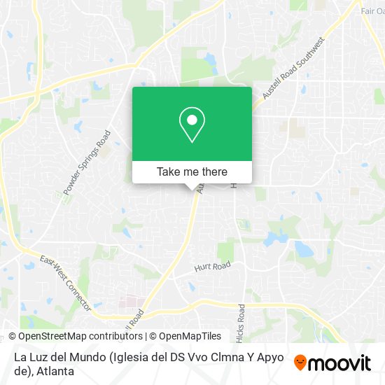 La Luz del Mundo (Iglesia del DS Vvo Clmna Y Apyo de) map