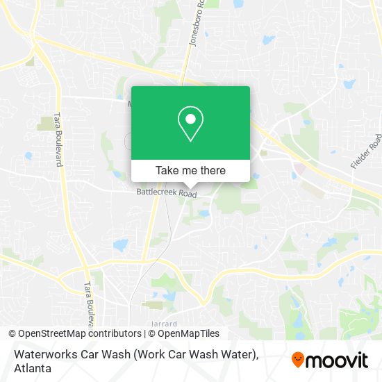 Waterworks Car Wash (Work Car Wash Water) map