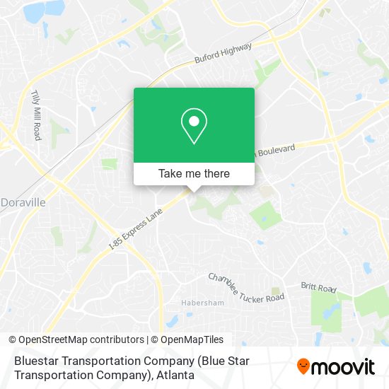 Mapa de Bluestar Transportation Company (Blue Star Transportation Company)