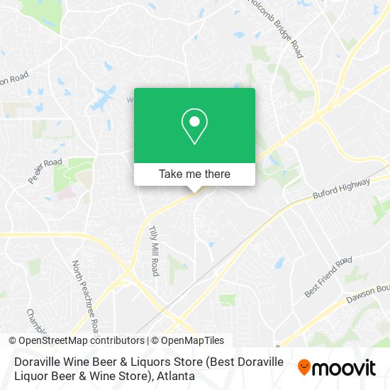 Mapa de Doraville Wine Beer & Liquors Store (Best Doraville Liquor Beer & Wine Store)