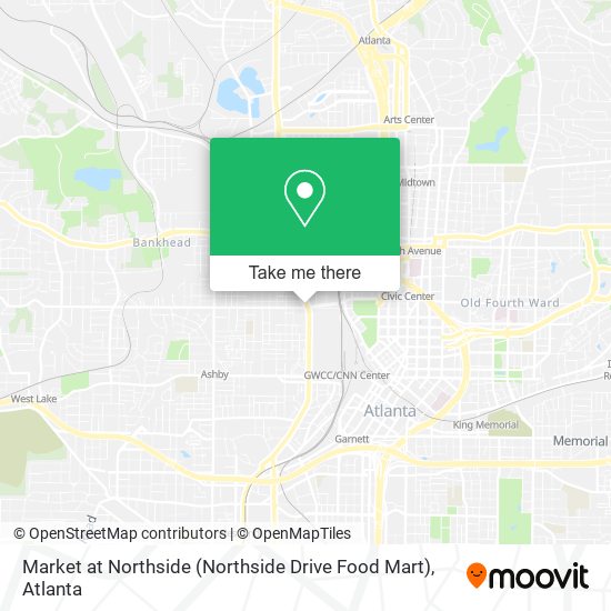 Market at Northside (Northside Drive Food Mart) map