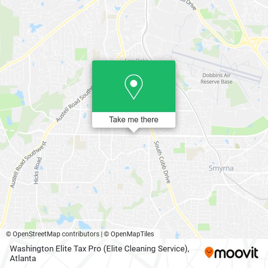 Mapa de Washington Elite Tax Pro (Elite Cleaning Service)