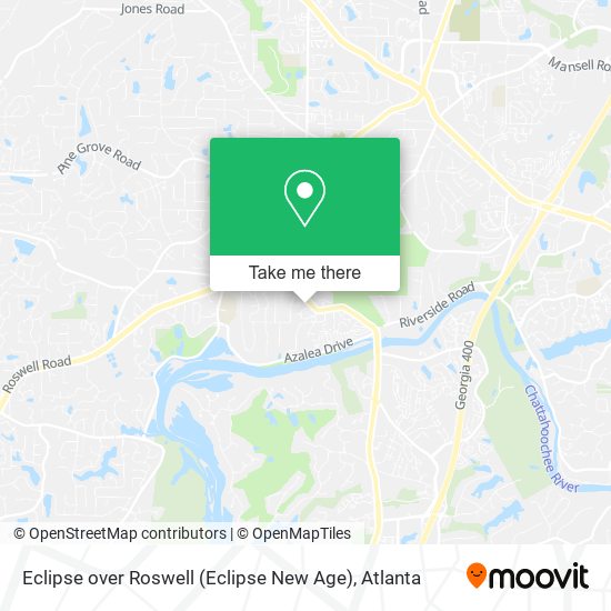 Eclipse over Roswell (Eclipse New Age) map
