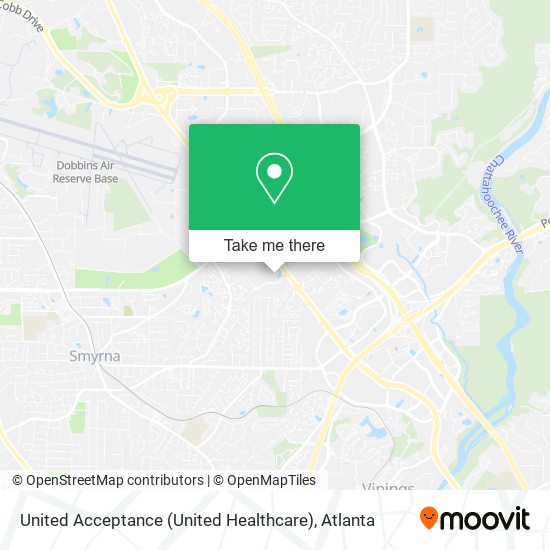 Mapa de United Acceptance (United Healthcare)