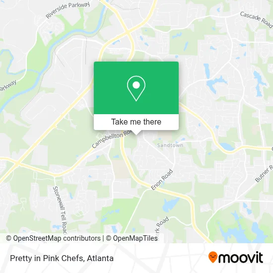 Pretty in Pink Chefs map