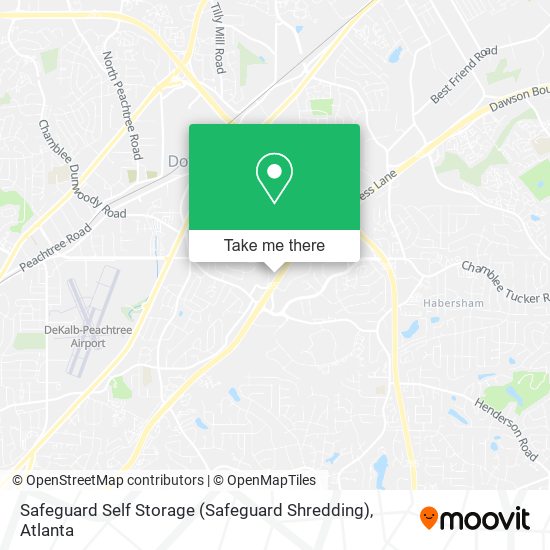 Safeguard Self Storage (Safeguard Shredding) map