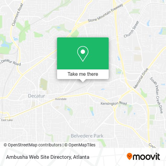 Ambusha Web Site Directory map