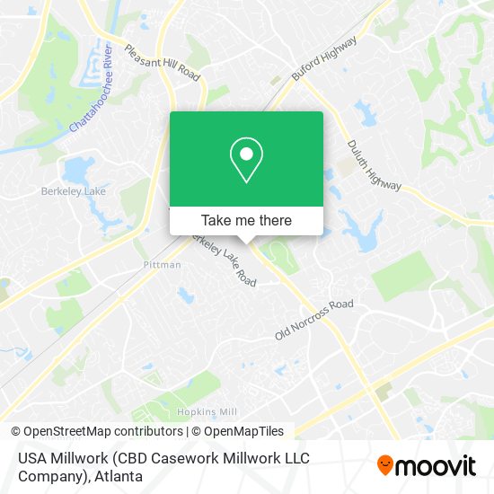 USA Millwork (CBD Casework Millwork LLC Company) map