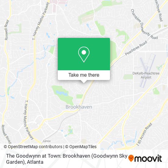 Mapa de The Goodwynn at Town: Brookhaven (Goodwynn Sky Garden)