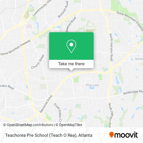 Teachorea Pre School (Teach O Rea) map