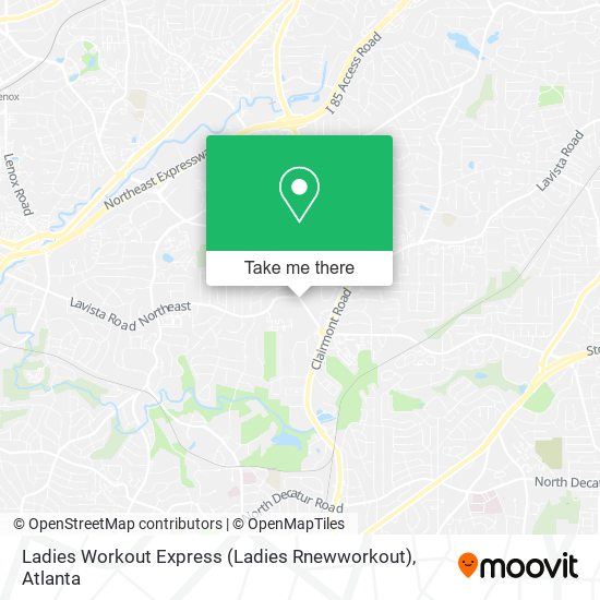 Ladies Workout Express (Ladies Rnewworkout) map