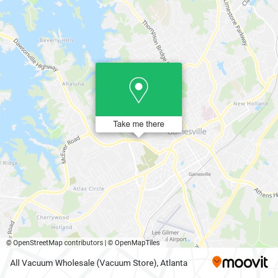 Mapa de All Vacuum Wholesale (Vacuum Store)