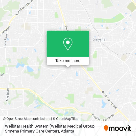 Wellstar Health System (Wellstar Medical Group Smyrna Primary Care Center) map