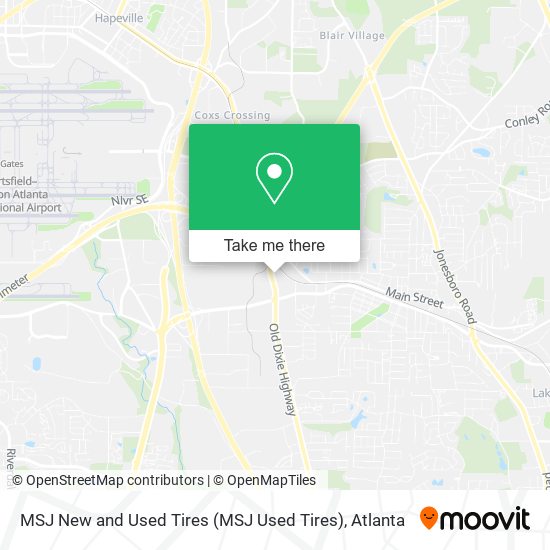 MSJ New and Used Tires (MSJ Used Tires) map