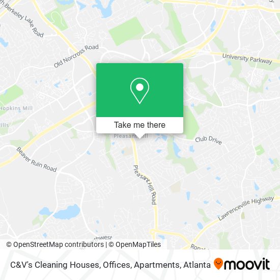 C&V's Cleaning Houses, Offices, Apartments map