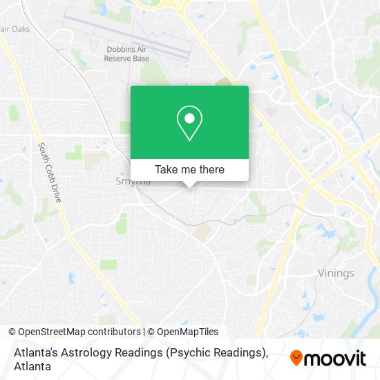 Atlanta's Astrology Readings (Psychic Readings) map