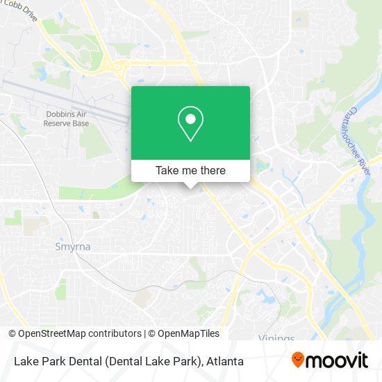 Lake Park Dental map