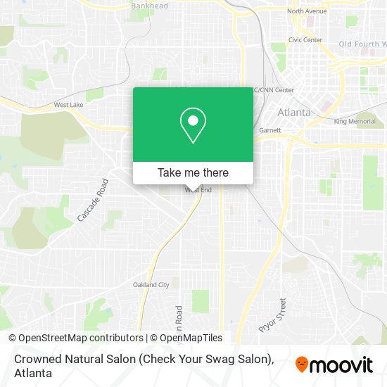 Crowned Natural Salon (Check Your Swag Salon) map